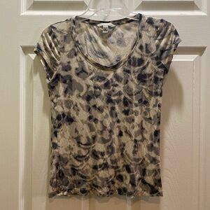 Banana Republic Petite Patterned Top (PXS)